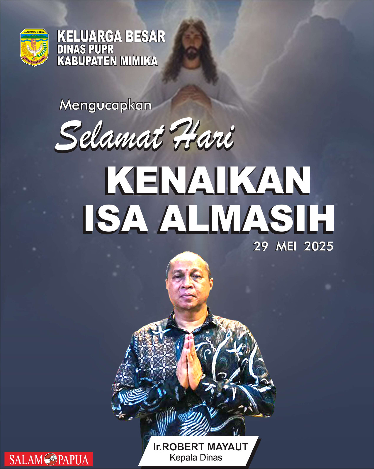 PUPR Ucapan Kenaikan Yesus Kristus