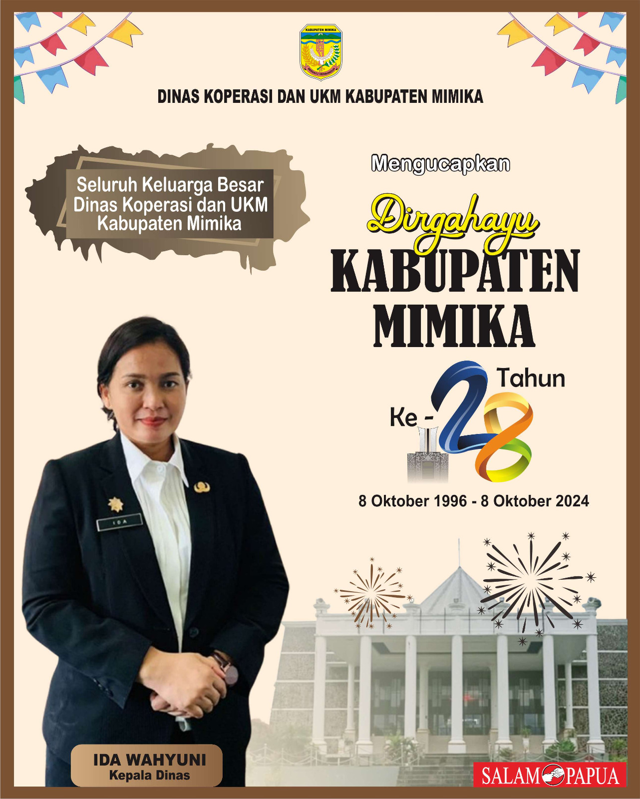 Iklan HUT Dinas Koperasi