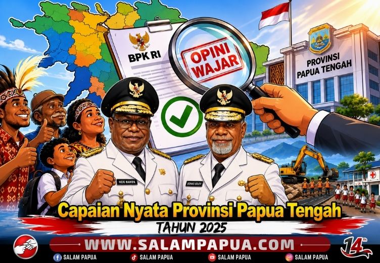 Rapor Papua Tengah 2025: Keuangan Sehat, Program Nyata, Saatnya Melaju