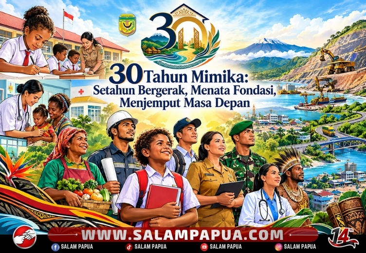30 Tahun Mimika: Setahun Bergerak, Menata Fondasi, Menjemput Masa Depan