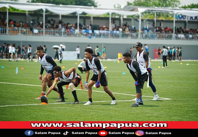 Papua Black Pearls Dan Origin Tembus 10 Besar Nasional Di Merdeka Bowl Ke-7