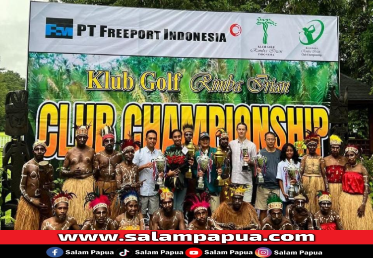 Turnamen Golf KGRI Championship 2024 Digelar Dengan Nuansa Kamoro