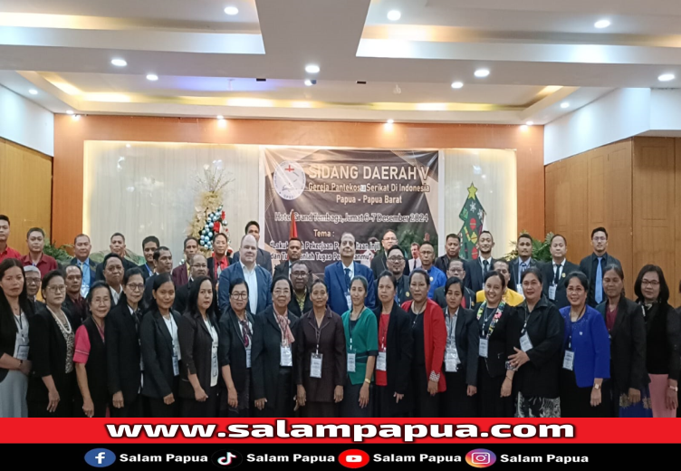 Bahas Program, GPSDI Papua-Papua Barat Gelar Sidang Daerah V Di Timika