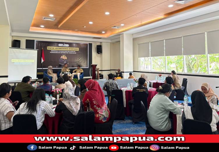 Cegah Penjualan Antibiotik Tanpa Resep, Loka POM Gelar Bimtek AMR Di Timika