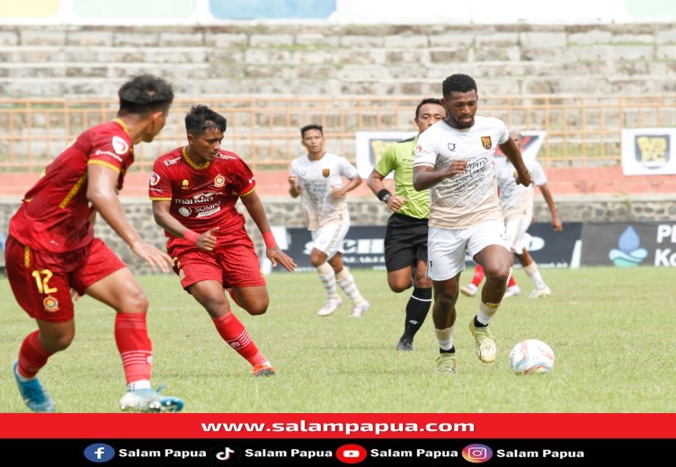 Imbang 2-2 Lawan ASIOP, WBFC Mimika Pastikan Diri Lolos Ke 32 Besar Liga Nasional