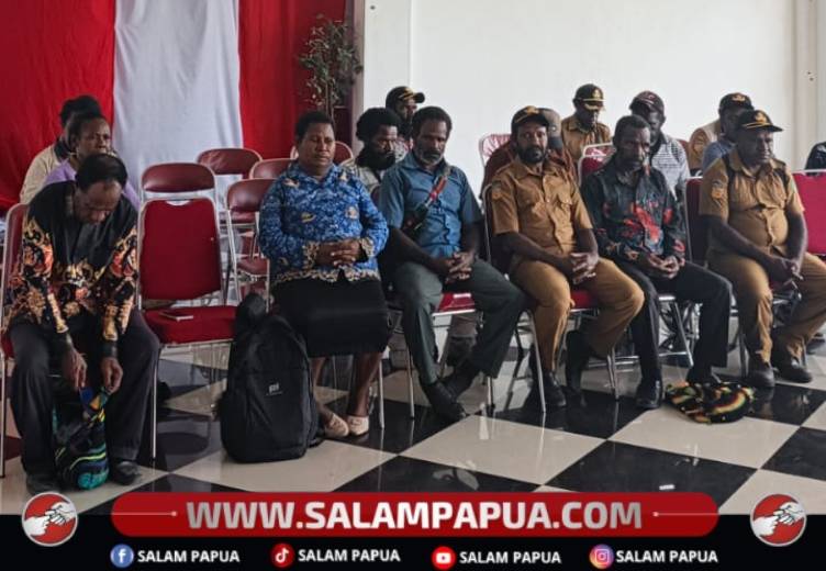 Bupati Yoas Beon Kumpulkan 32 Kadistrik, Bahas Agenda Pemerintahan Nduga