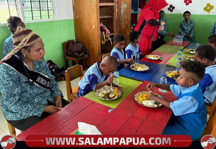 Bunda PAUD Nduga Kunjungi TK Giliad Kenyam, Dorong Pembelajaran Ramah Anak