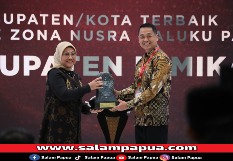 Mimika Terima Penghargaan Paritrana Award 2024