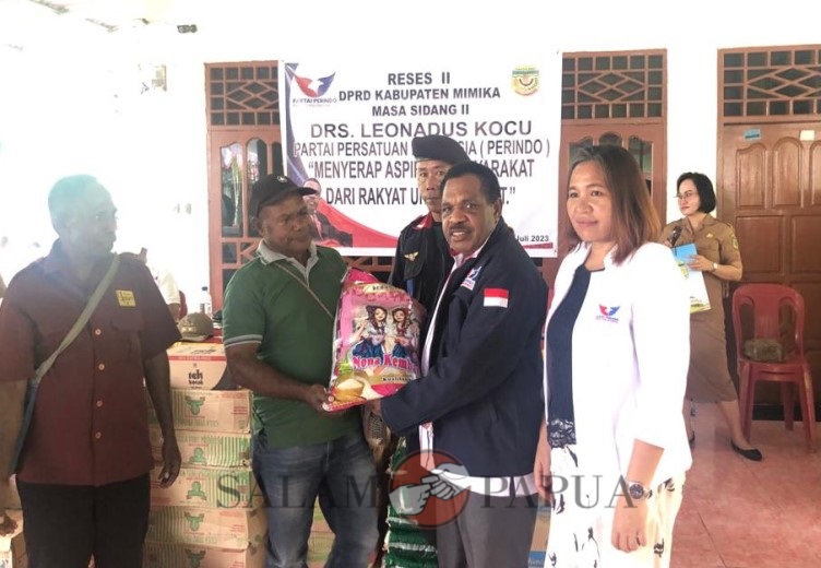 LEONARDUS KOCU GELAR RESES II TAHUN 2023 DI DISTRIK WANIA MIMIKA