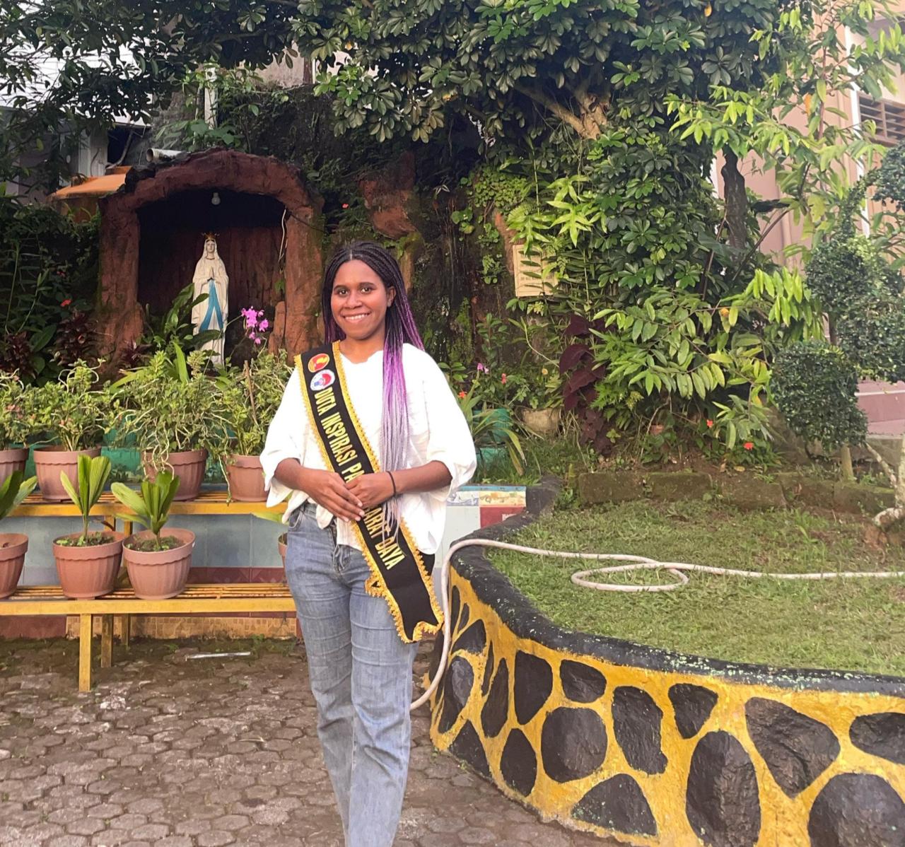 Ursula Amanda Pamela Fatem, Darah Asli Maybrat Terpilih Jadi Duta Inspirasi Indonesia