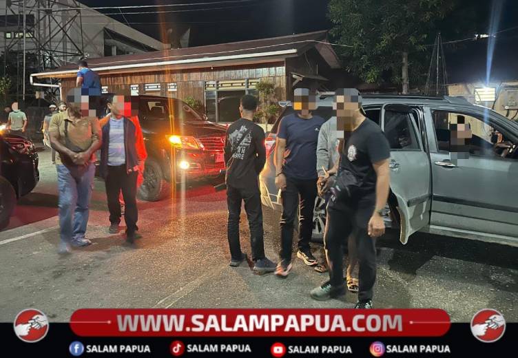 Empat Terduga Jaringan Pemasok Amunisi Ilegal Ke KKB Diamankan Di Jayapura