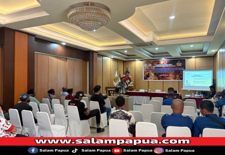 BPBD Mimika Bentuk Dan Bina Relawan Pemadam Kebakaran Di Enam Distrik