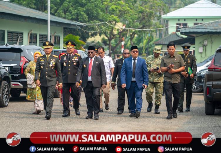 HUT Ke-81 TNI, Gubernur Nawipa Apresiasi Pengabdian TNI Kepada Masyarakat