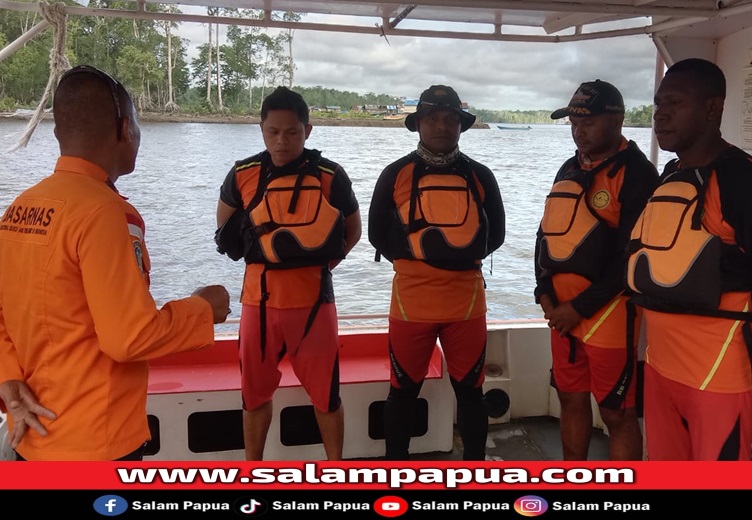 Long Boat Yang Ditumpangi Kepala Kampung Otakwa Terdampar Dan Belum Ditemukan