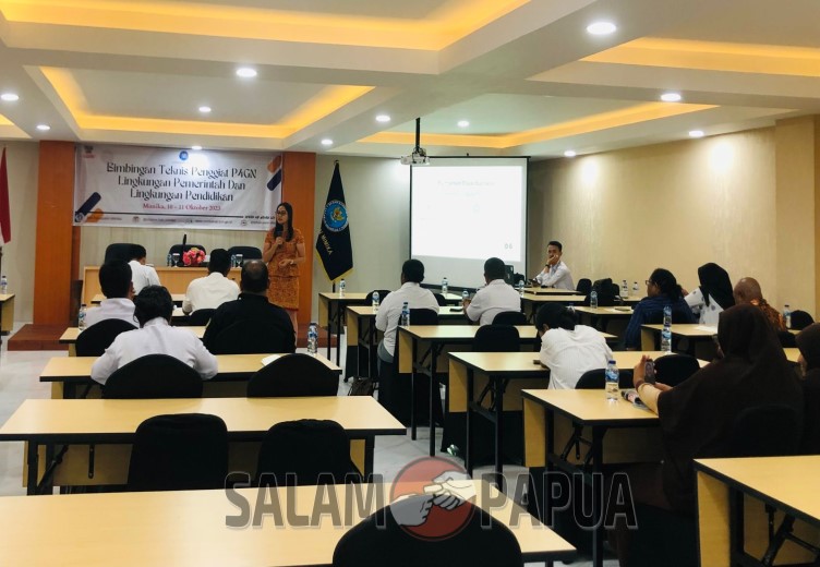 BNNK Mimika Gelar Bimtek P4GN Bagi Perwakilan Dari Lingkup Pemerintah Dan Pendidikan