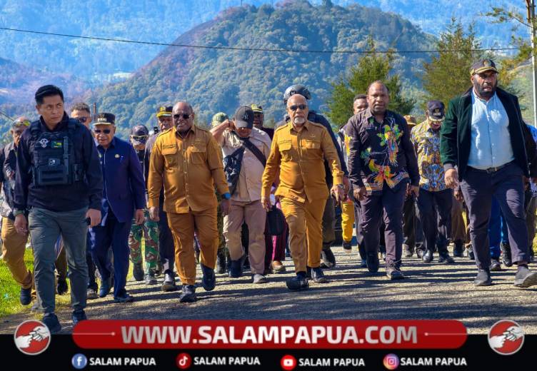Pasca-Pembakaran Kantor Di Puncak, Gubernur Papua Tengah Pimpin Rapat Koordinasi Penanganan Dan Pemulihan