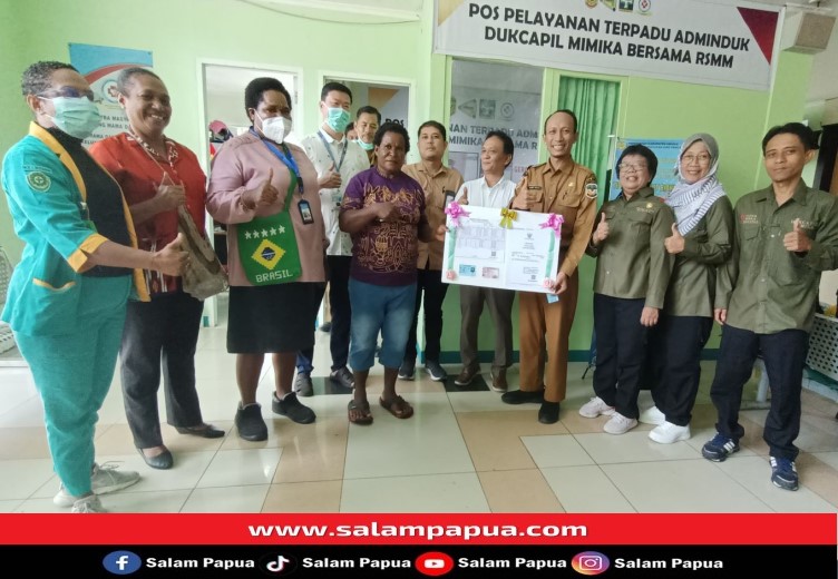 Dukcapil Mini Hadir Di RSMM Timika, Pelayanan Adminduk Di Fasilitas Kesehatan