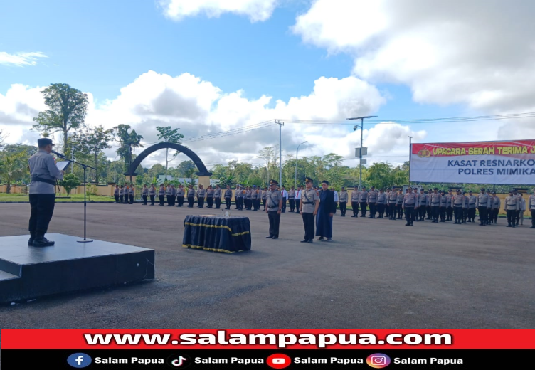 AKP Andi Basuki Rachmat Jabat Kasat Narkoba Polres Mimika