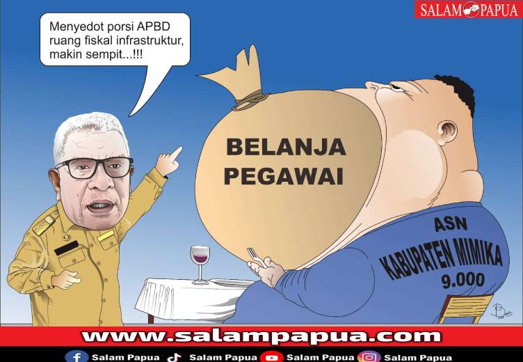 ASN 9.000 Orang, Birokrasi Mimika Butuh “Diet” Serius