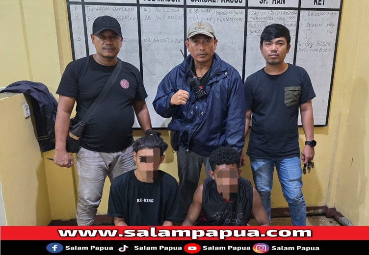 Polisi Tangkap Pencuri Sepeda Motor Saat Konser Jamrud Di Timika