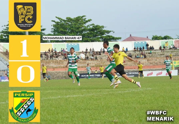 Gol Kelas Dunia WBFC Mimika Tundukkan Tuan Rumah Persip Pekalongan Di Liga 3 Nasional