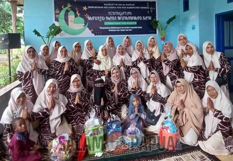 KKFF Mimika Peringati Mualid Nabi Muhammad SAW 1445 H