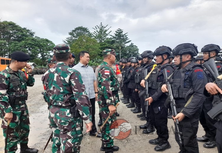 WAKIL PRESIDEN MA�RUF AMIN AKAN KUNKER KE TIMIKA, 1000 PERSONEL TNI-POLRI SIAP KAWAL