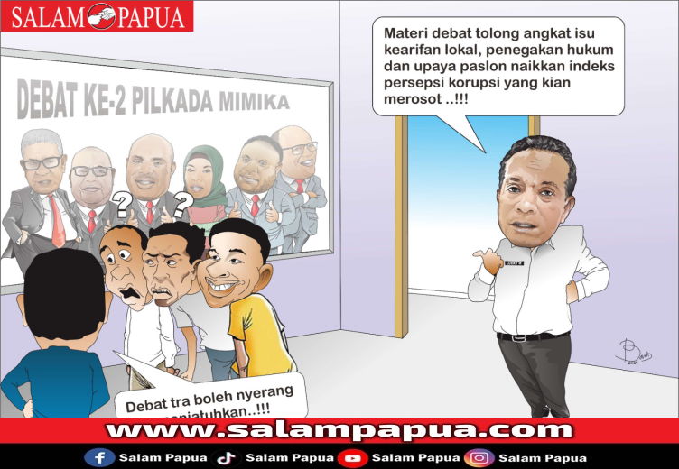 Menanti Debat Kedua Pilkada Mimika 2024