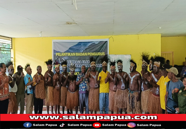 Badan Pengurus Lembaga Ulayat Masyarakat Aika Masa Bakti 2024-2028 Resmi Dilantik