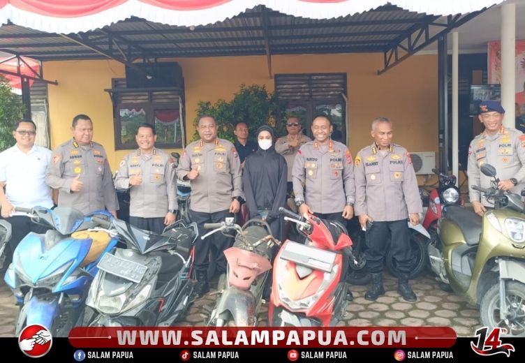 Operasi Sikat Noken 2026: Polres Mimika Amankan 11 Pelaku Curanmor Dan Puluhan Unit Motor