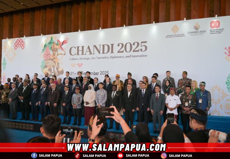 Wagub Papua Tengah Hadiri CHANDI 2025, Diharap Menjadi Platform Global Eksplorasi Kekuatan Budaya