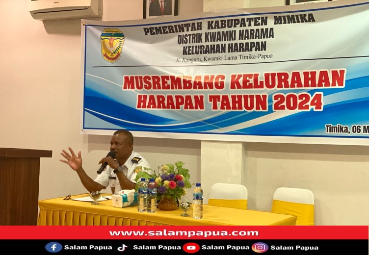 Perbaikan Infrastruktur Lingkungan Menjadi Prioritas Musrenbang Kelurahan Harapan Kwamki Narama