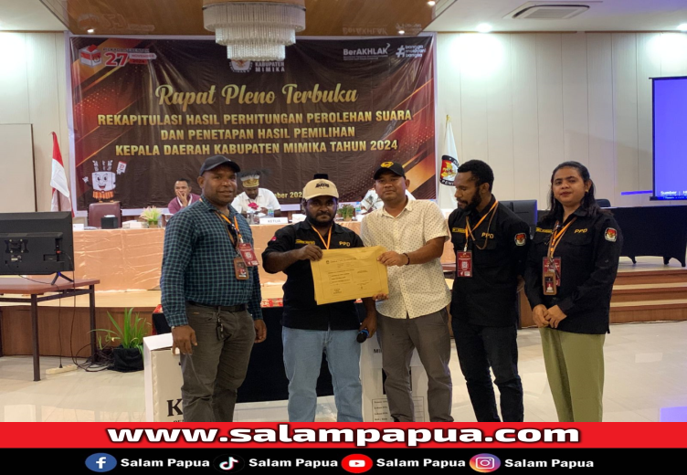 Berikut Perolehan Hasil Rekapitulasi Di Distrik Miru