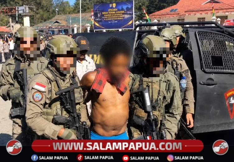 DPO Kasus Penembakan Warga Sipil Di Puncak Ditangkap Satgas Operasi Damai Cartenz