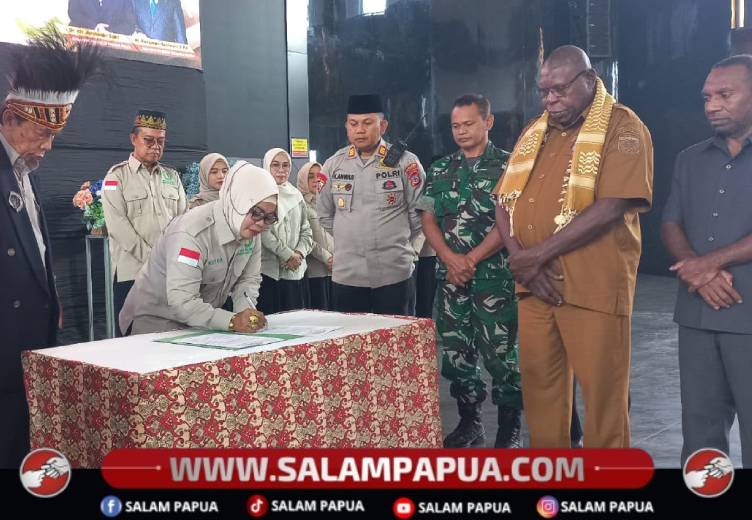 Rampeani Rachman Resmi Jabat Ketua DPD FK-KBIHU Mimika 2026-2031