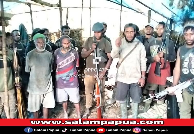 TPNPB Sebut Brigjen Lamek Taplo Dan Tiga Anggota Tewas Di Kiwirok