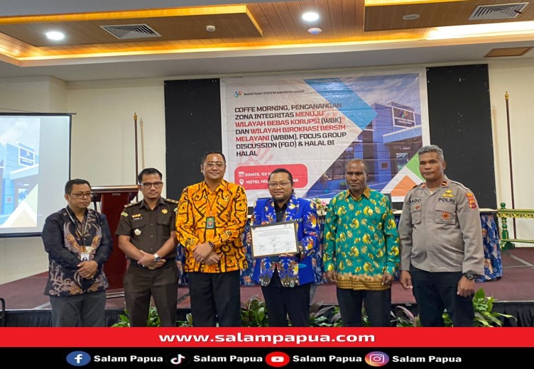 BPS Mimika Canangkan Zona Integritas WBK Dan WBBK