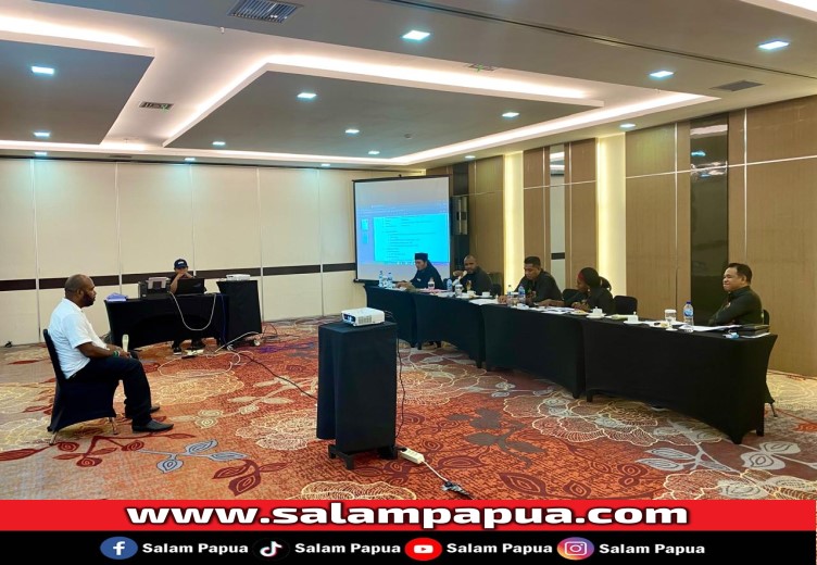 KPU Mimika Gelar Tes Wawancara Calon PPD Pilkada 2024