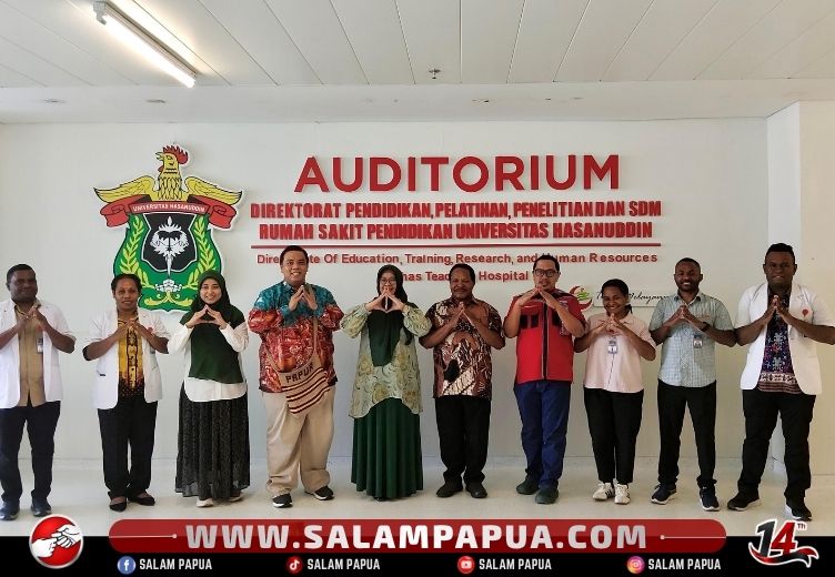 Putra-Putri Calon Dokter Spesialis Asli Nduga Resmi Magang Di RS Unhas Makassar
