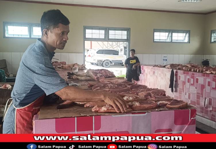 Harga Daging Babi Di Timika Kembali Normal, 7 Ons Kini Rp100 Ribu