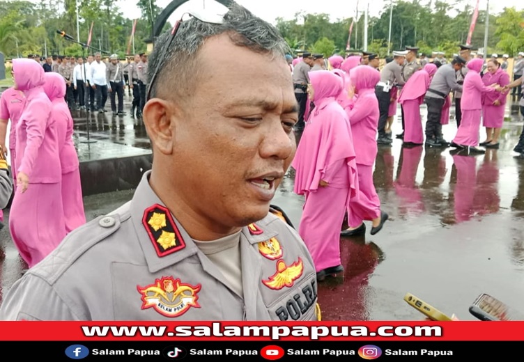 Tegas, Anggota Polres Mimika Dilarang Terlibat Politik Praktis