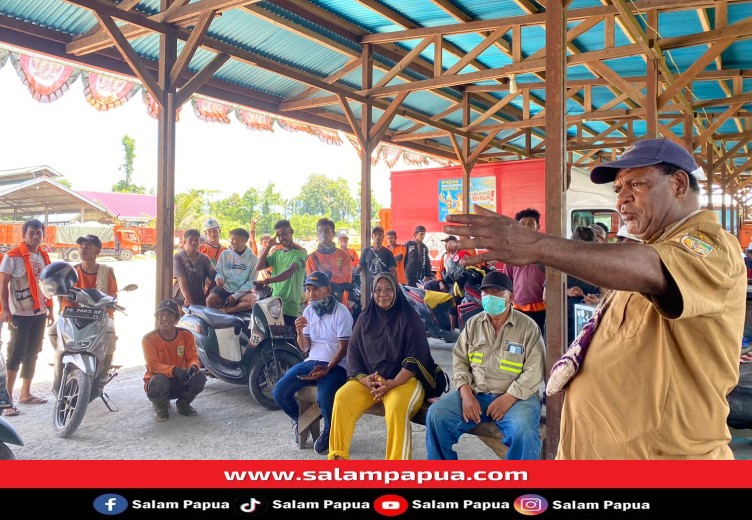 TPA Iwaka Sempat Dipalang Petugas DLH Mimika, Berdampak Pada Tumpukan Sampah 300 Ton Di TPS SP2
