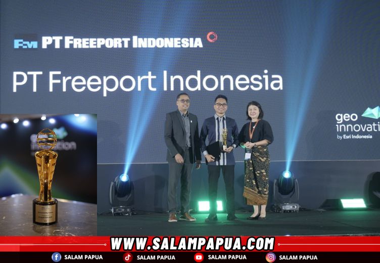 Terapkan Teknologi Geospatial, Freeport Indonesia Raih GeoInnovation Award 2025