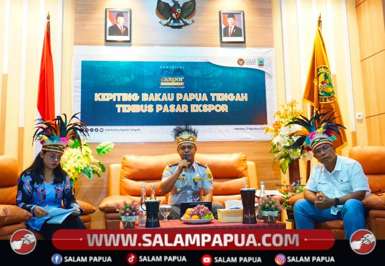 Kepiting Bakau Papua Tengah Tembus Pasar Ekspor, Nilai Ekspor Naik 41,67 Persen