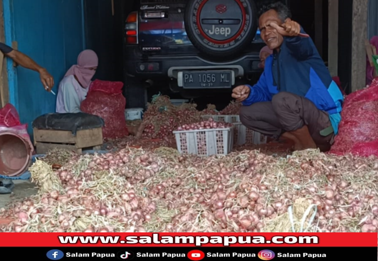 Jelang Natal, Harga Bawang Di Timika Dipastikan Naik Dua Kali Lipat