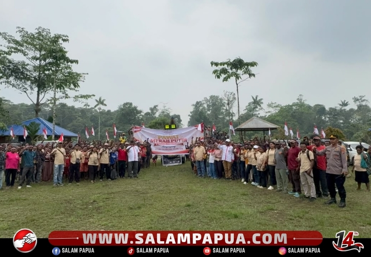 Pawai Merah-Putih BMP-RI Mimika Kobarkan Semangat Sumpah Pemuda