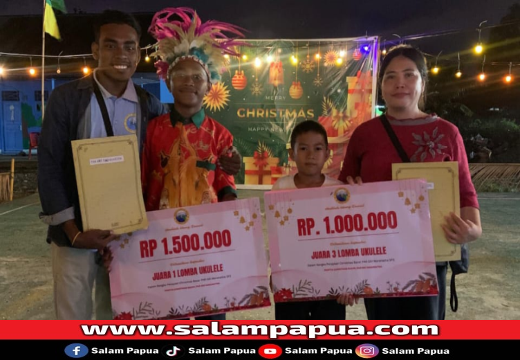 Lomba Yospan Dan Ukulele Warnai Christmas Bazar PAR GKI Maranatha SP 3