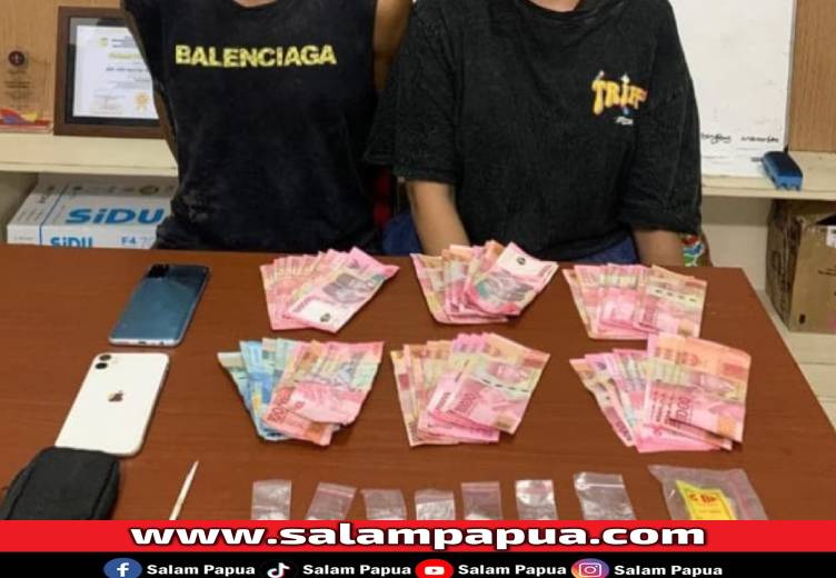 Diduga Edarkan Sabu, Perempuan Dan Rekannya Ditangkap Di Timika