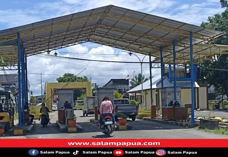 Biaya Parkir Di Pasar Sentral Timika Naik Rp 2000, Target Penerimaan Rp 1,3 Miliar