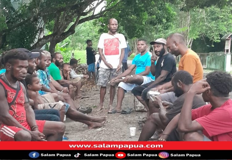 Peringati HUT Injil Masuk Nduga Ke-61, Jemaat Kingmi Asal Nduga Gelar Baksi Sosial Bersih-Bersih Jalan Dari Timika Hingga Mapurjaya